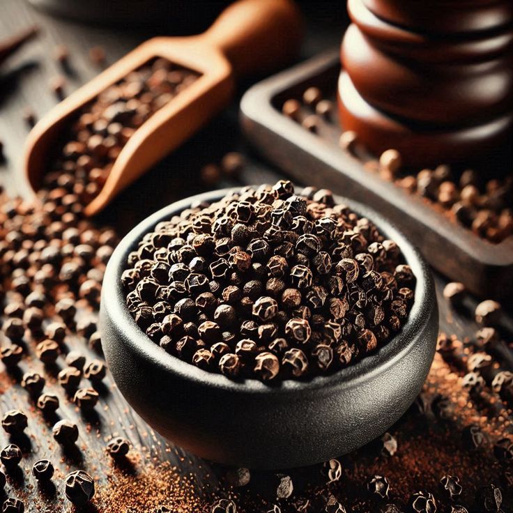 Black pepper powder