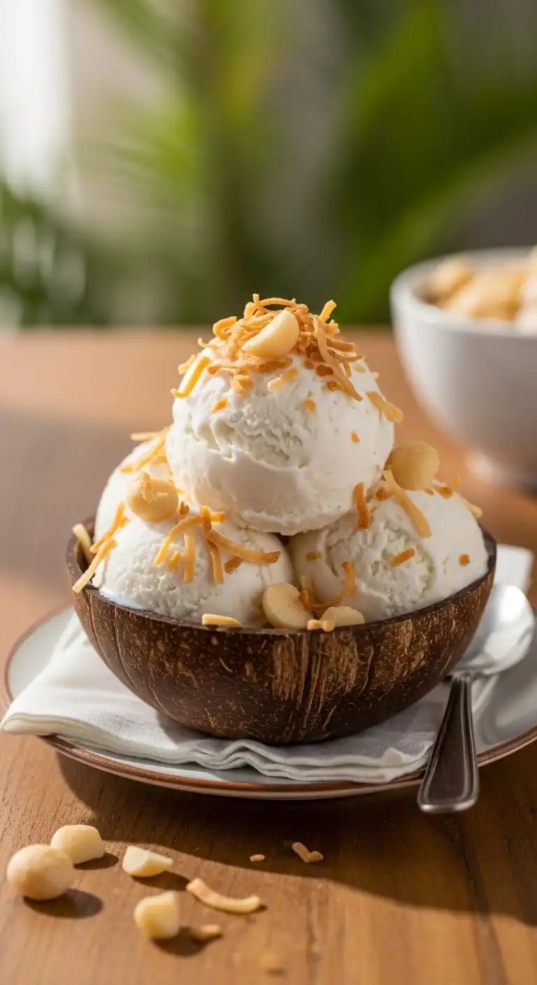 Coconut Ice Cream